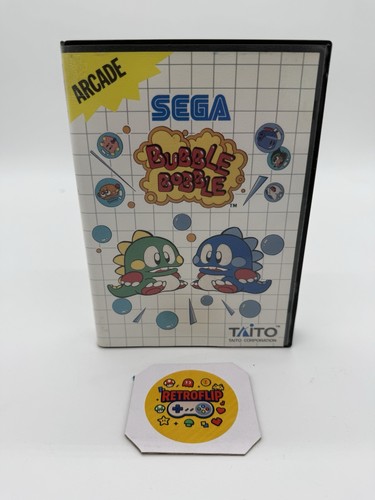Bubble bobble sega master - bobble,