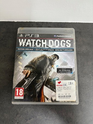 Watch dogs ps3 playstation - ps3,