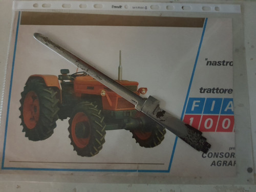Fiat 1000 trattore depliant - 1000, dt