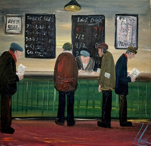 Dipinto olio scott walker - olio,