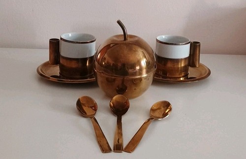 Set caffè ottone - set,