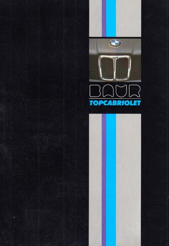 Bmw serie cabrio baur e21 - bmw, 3