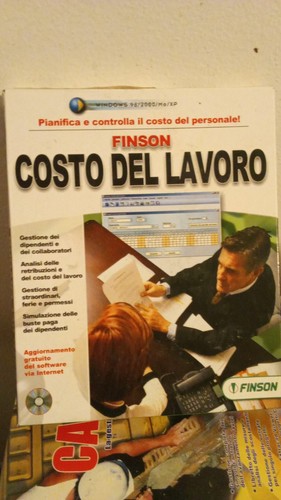 Finson costo del lavoro - costo,