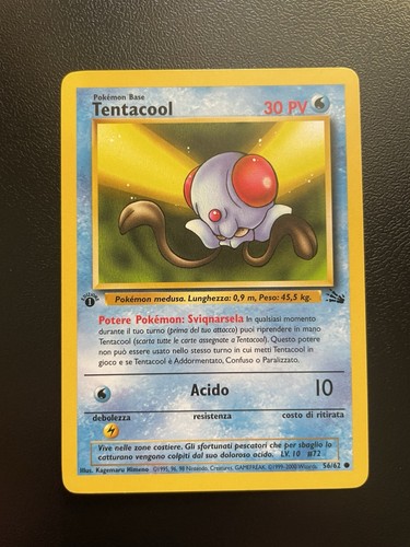 Pokemon tentacool prima - pokemon,