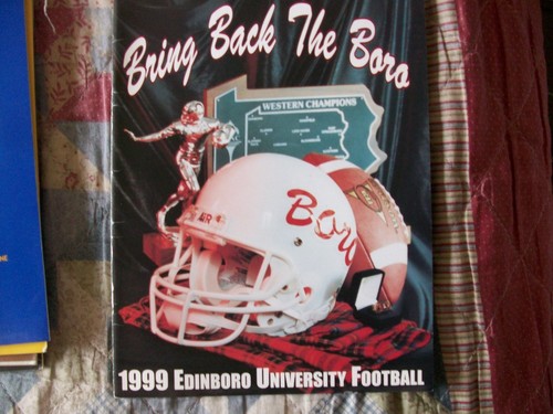 1999 edinboro football media - football,
