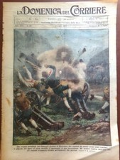 La Domenica del Corriere 3 Luglio 1927 Presolana Marconi De Pinedo Tennis Tavolo