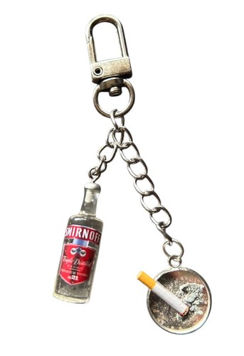 Handmade vodka bottle - bottle, &