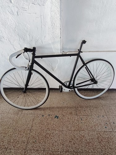 Bici scatto fisso nera - , con