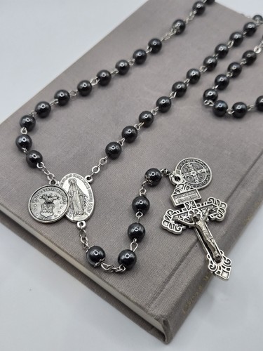 Rosario armatolo ematite - rosario,