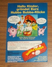 Rara Pubblicità HUBBA BUBBA