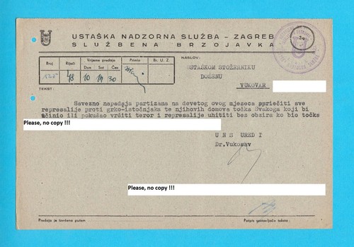 Ww2 polizia segreta croazia - ww2,