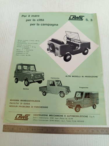 Brochure depliant originale - depliant,