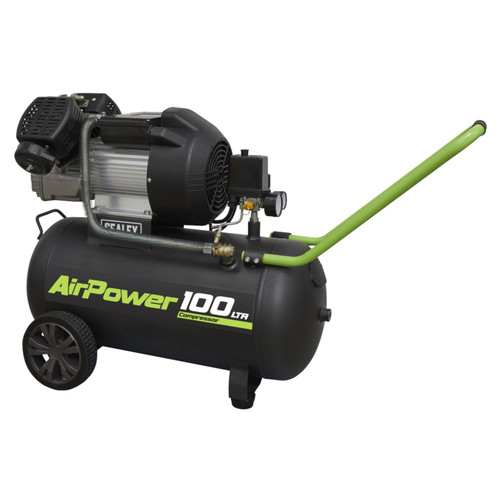 Compressore aria 100l - 100l, v-twin