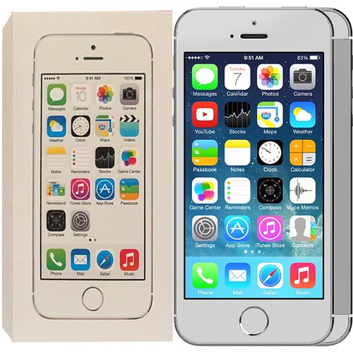 Apple iphone argento 32 - apple, 4g