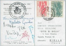 76160 - ALPINISMO - Storia postale: SPEDIZIONE ITALIANA in PERÙ 1963