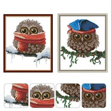  2 Sets Schemi Per Ricamo