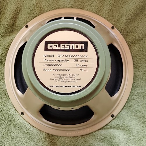 Celestion green back - green, 16ohm