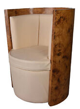 Art Deco Poltrona pelle