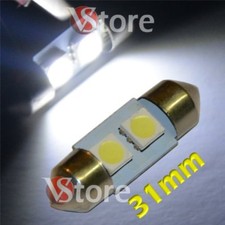 2 LED Siluro 31mm 2SMD Lampade