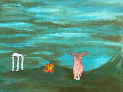 Arte moderna ampia paesaggio - arte,