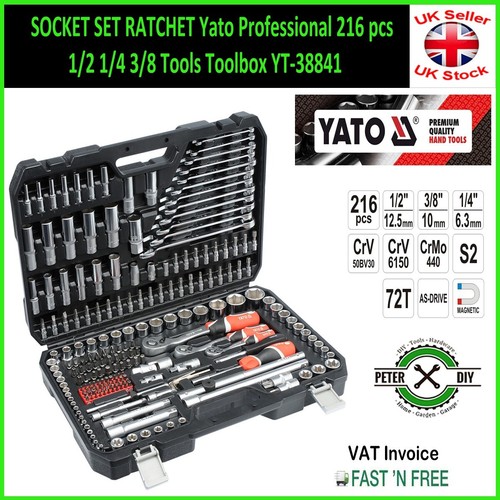 Set prese cricchetto - prese, yato