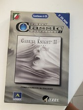 PC Gabriel Knight II  Italiano Come Nuovo
