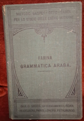 Grammatica araba giulio - araba,