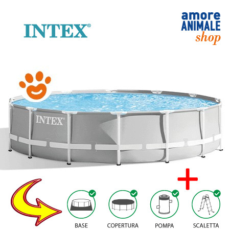 Intex piscina rotonda prisma - intex,