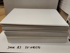  50 fogli 3mm opachi  Foglio