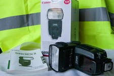 FLASH ELETTRONICO  CANON  SPEEDLITE  580EX II   con custodia e mini supporto