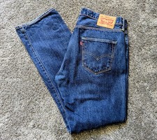 Jeans Levis 501 W34 L32 blu