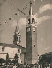 UDINE Campanile torre dell’orologio inaugurazione festa Fotografia
