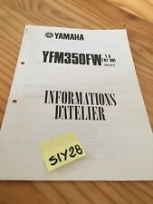 Yamaha YF350 Fw T-A 87/90