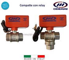 VALVOLA A SFERA MOTORIZZATA 2 o 3  VIE F.F CON RELAY E SENZA PASSAGGIO TOTALE