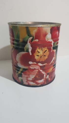 Barattolo latta vintage - latta,