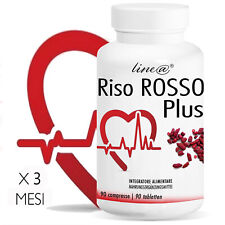 RISO ROSSO PLUS Fermentato Line@ 90 CPR per 3 MESI di trattamento|Nuova formula