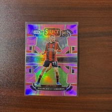 2023-24 Seleziona FIFA #35 Francesco Camarda Rookie Rosa Prizm Terrace 01/75 RC SSP
