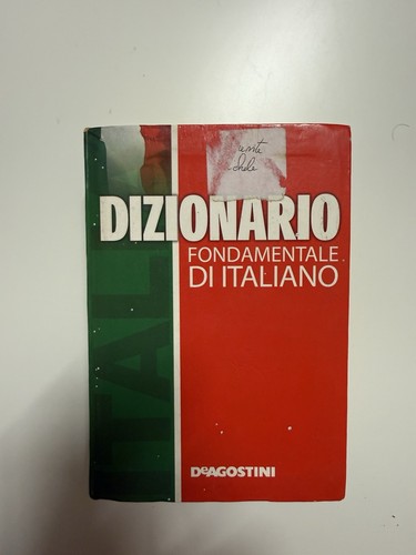 Dizionario italiano - dizionario, di