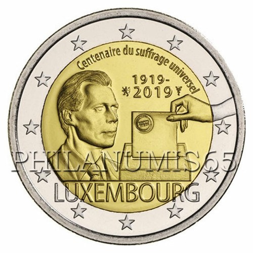 Lussemburgo 2019 euro - lussemburgo, 2