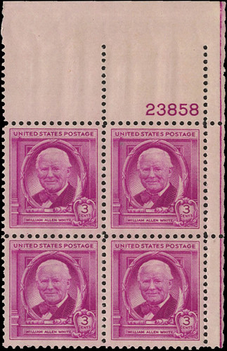 Scott 960 plate block of - scott, #