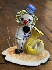 ZamPiva Clown in porcellana