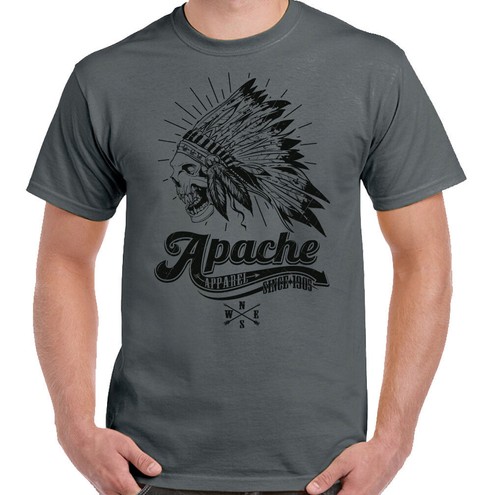 Shirt teschio indiano - t-shirt,