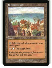 Magic the Gathering - Maschere Mercadiane Porto di Rishadan 324 Rare 1999
