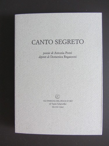 Antonia pozzi canto - antonia,