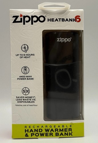 Zippo black heatbank - 6,, power