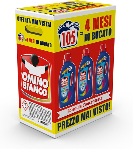 Omino bianco detersivo - -,
