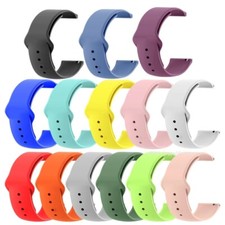 22mm Silicone Watch Band Wrist