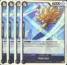 One Piece TCG - Playset di 4 -