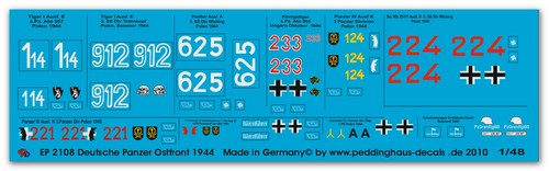 Peddinghaus decals 2108 - peddinghaus-decals,