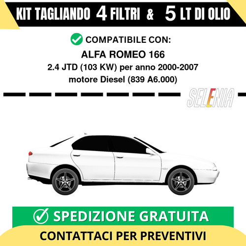 Tagliando per alfa - alfa, romeo
